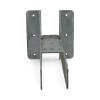 Unbranded Galvanized Pontoon Boat Trailer Winch Seat Fits 3" Wide