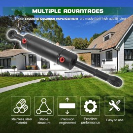 John Deere 322 332 318 AM108777 Hydraulic Steering Cylinder For John Deere 322 332 318 AM39310 AM105769