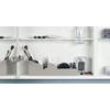 Spirella 10.19175 Skyline Black 7 Litre 2-Piece Bathroom Accessory, Plastic, black, 8/5 x