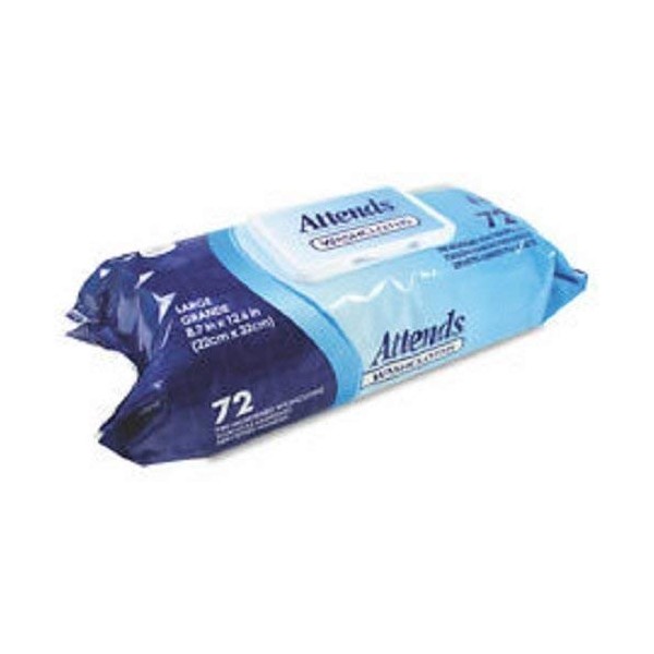 Attends Attends Pre-Moistened Washcloths Convenience Pack 8X11 - - Model