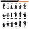 GOOACC 190 Pcs Car Retainer Clips & Fastener Remover -