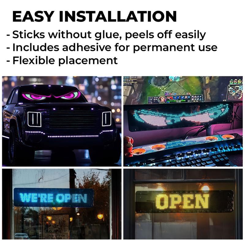 Blumi Light Programmable LED Matrix Panel, Flexible LED Screen for