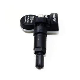 Set of 4 MAX MXSA001 TPMS 315mhz Tire Pressure Sensors for Ford Lincoln Replaces ML3Z1A189B JX7Z1A189C ML3T1A180BA F2GT1A180AC ML3Z1A189B w/Black Aluminum Valve Stems