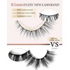 Onlyall Natural Lashes Wispy Lashes Natural Look 7 Pairs D1