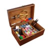 Winmist Glimpse Sewing Kit Wooden Sewing Box with Accessories Retro