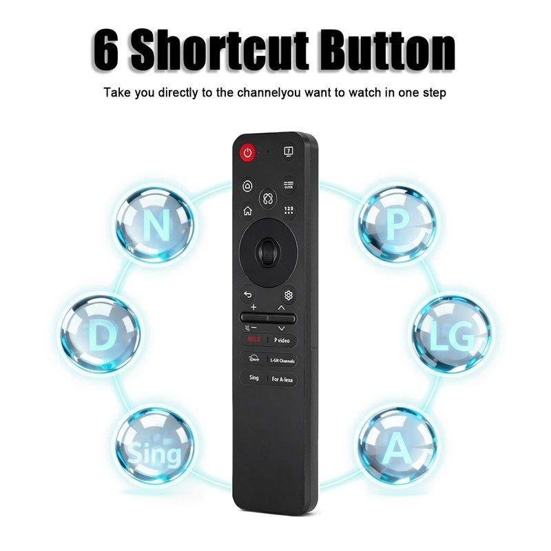 Replacement for LG MR25GA Magic Remote – Universal Voice Remote