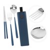 Ciieeo 304 Stainless Steel Portable Utensil Set with Case Travel