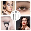 Eyebrow Brush Eyelash Separator Brow Comb Eyebrow Comb 3-in-1 Makeup