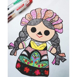 Pilot Bolígrafo retráctil de gel Pop´lol, punto fino (0.7 mm), tinta de colores surtidos básicos, caja con 12 piezas (18051)