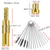 Motorcycle Carburettor Nozzle Set, 20 Pieces Main Nozzle and Slow