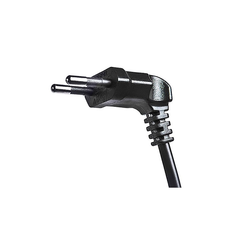 Shortix Short Power Cable (Power Cable with Angled Euro Flat