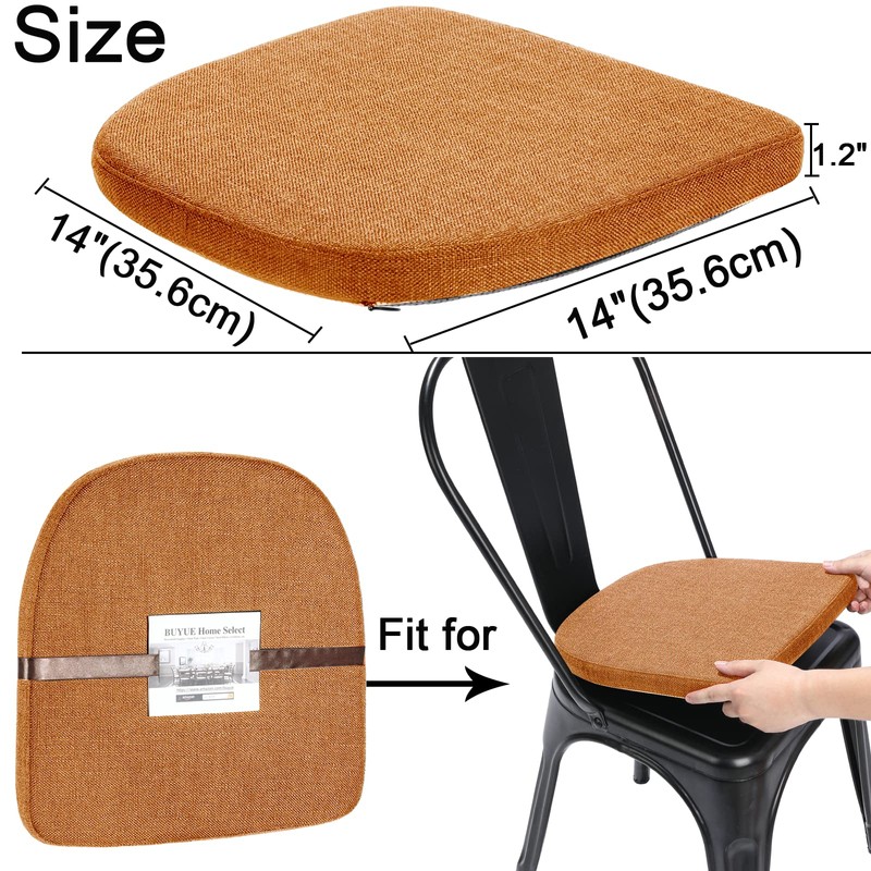 BUYUE Friendly Woven Fabric 14x14 Magnetic Cushion for Metal Chair