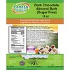 Dark Chocolate Almond Bark (Sugar Free) (16 oz, ZIN: 525776)