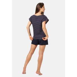 Bellivalini Women's Pyjamas BLV50-174, Dark blue pink