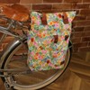 Clip-On Quick-Release Bike Panniers Women's Shoulder Tote Bag (Yellow with