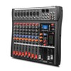 Yamnweo GX8 Professional Sound Board Console 8 Channel Mixer Desktop