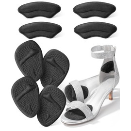 Dr. JK- Metatarsal Pads Women, 8 pcs, Black, Heel Pads for Shoes Women, Ball of Foot Cushions, Ball of Foot Cushions