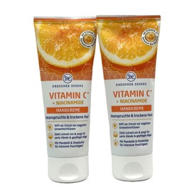 Dresdner Essenz Hand Cream Vitamin C + Niacinamide 2 x 75 ml Pack of 2