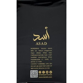LATTAFA ASAD EAU DE PARFUM SPRAY UNISEX 3.4 Oz / 100 ml BRAND NEW ITEM!!!
