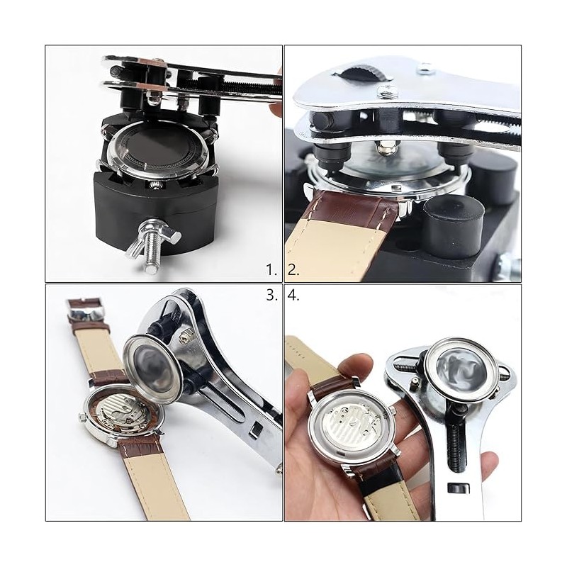 Young Wolf Watch Case Opener Tool Replacement Waterproof Wrench Watch