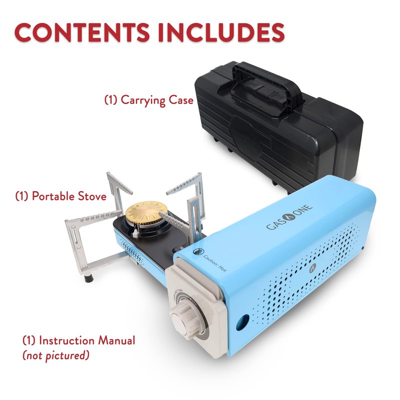 GasOne GS-8300 - Camp Stove Compact Butane Stove with Carrying