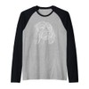 Line Art Cockapoo Cockerpoo Raglan Baseball Tee