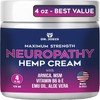 Dr. JOEL'S Maximum Strength Neuropathy Cream - Soothing Relief for Feet, Hands, and Legs - Large 4 OZ Size - Made in the USA