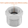 Joywayus 1/2 G Male to 3/8 Compression Female Thread Bushing