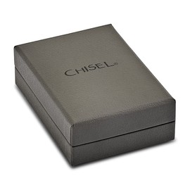 Auriga Fine Jewelry Stainless Steel Brushed Cross Curb Chain Pendant Necklace for Men 22"", White, AFJ-QG-SRN169-22-PK