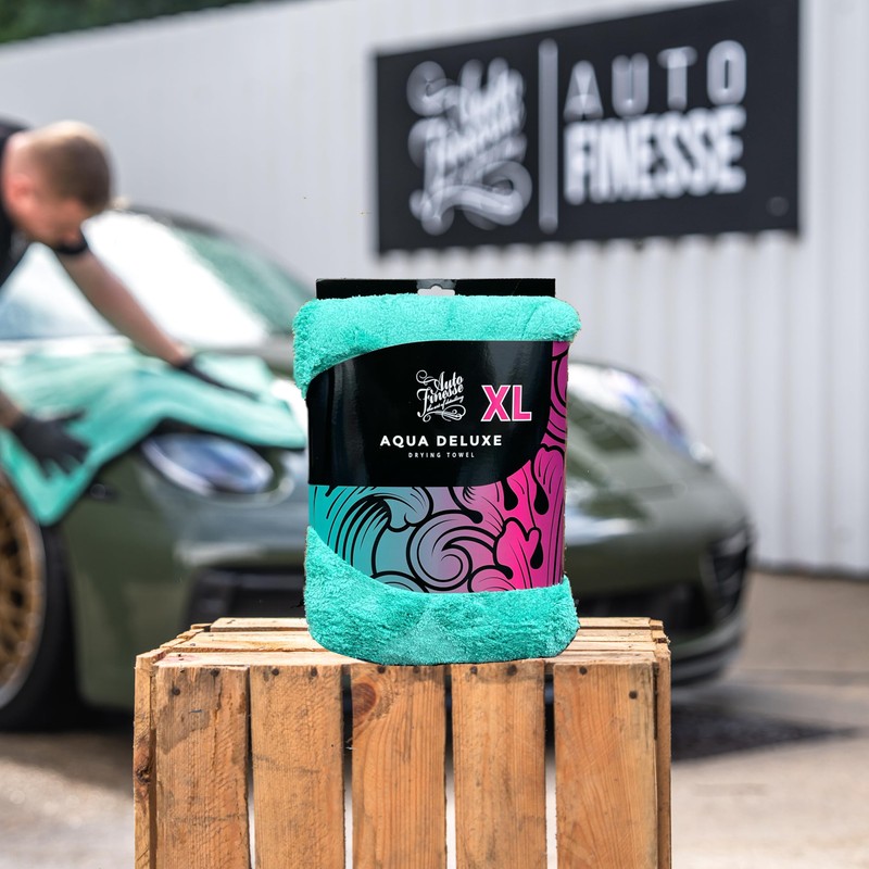 Auto Finesse Aqua Deluxe Drying Towel | Extra Large 1200GSM