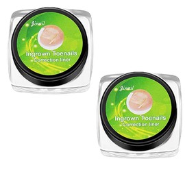 2 boxes/40 Pieces Toenail Correction Strips Brace Kit Clear Ingrown Toenail Corrector Ingrown Toenail Treatment Strips for Ingrown Toenails Foot Care Treatment