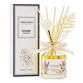 YUNXIYAZHU Reed Diffuser Lavender 7.78 fl oz Calming Home Fragrance Gift