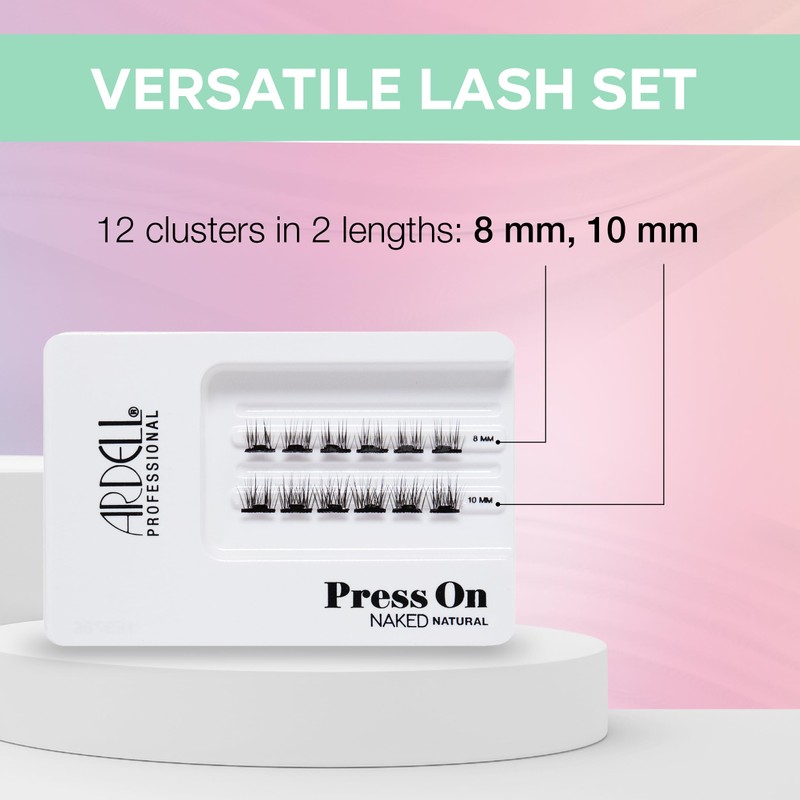 Ardell Naked Press On Lashes Underlash Extensions - Pre-Glued Natural