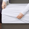 Utopia Bedding Waterproof Bamboo Viscose Mattress Protector Twin Size, Mattress