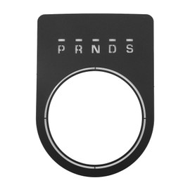 Gear Shift Box Frame Aluminium Alloy Shifter Panel Trim Cover Replacement for Jaguar FPACE 20162020(Black )