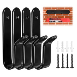 ZWIN 4Pcs Snowboard Horizontal Wall Mount Clips Holders