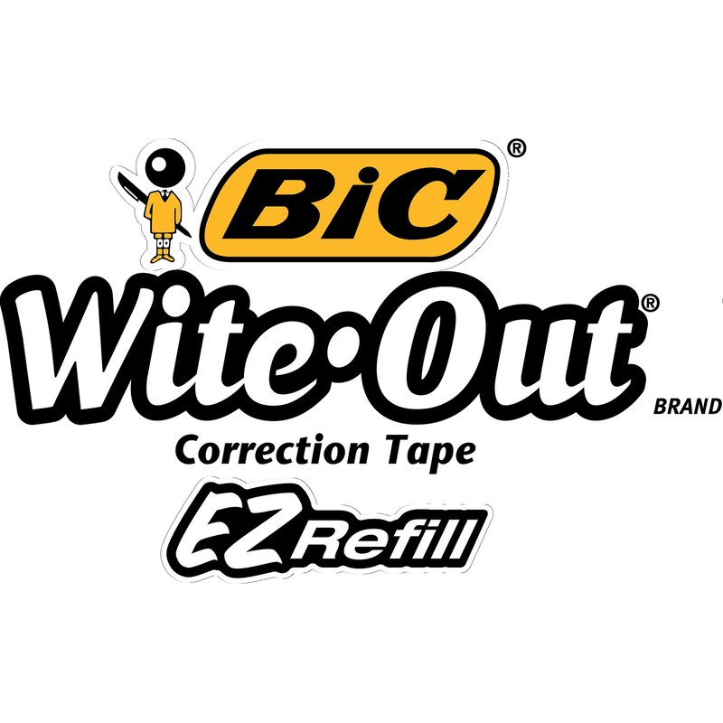 BIC Wite-Out EZ Refill Correction Tape, White, 1-Pack
