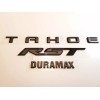 GM Auto 3PCS KIT Matte Black Rear Tahoe Duramax RST
