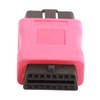 OBD2 Male to Female Connector Adapter OBDII Plug for Vehicle