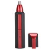 Professional Electric Eyebrow Trimmer Nose Hair Cutter Trimming Machine Red