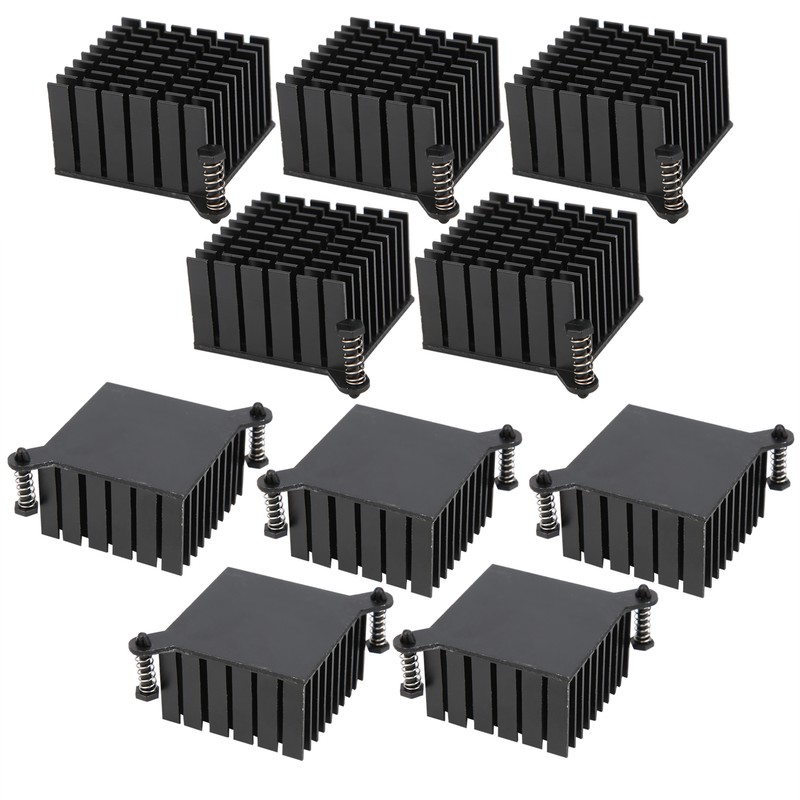 10Pcs Compact Motherboard Radiator Aluminum Cooling System for Computers Heat
