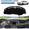 FIILINES Dash Cover for Dodge Challenger 2015-2024, Dashboard Mat Cover