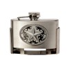 Flask Western Star Belt Buckle