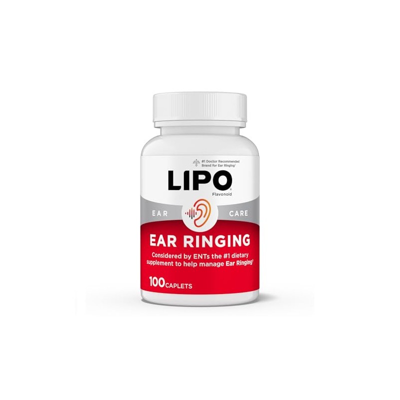 Lipo-Flavonoid Plus 100 Caplets - Vitaminas esenciales - Bienestar auditivo