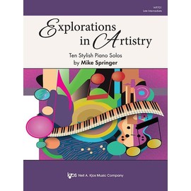 WP701 - Explorations in Artistry - Ten Stylish Piano Solos - Late Intermediate