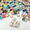 500g/1.1lb Random Color Irregular Ceramics Mosaic Tiles,DIY Making Creative Ceramic
