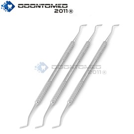 OdontoMed2011 Dental PK Thomas Wax Carvers P.K 5 Restorative Double Ended WAXING Modelling 3 Pieces Instruments ODM