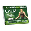 Mind The Gum Calm Relaxing Supplement - 72 Chewing Gum | Chewing Calm Mind Supplements Against Anxiety, Stress and Mental Fatigue | Tiredness Supplements With Melissa, Theanine And Hawthorn