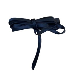 bmactosh Lace up Coloured Ribbons Tie Back for Wedding Bridal Gown Corset Satin Replacement Zipper or Buttons Adjustable 140'' Black