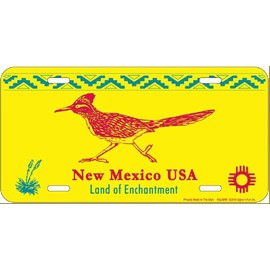 Signs 4 Fun New Mexico Road Runner Placa de Licencia